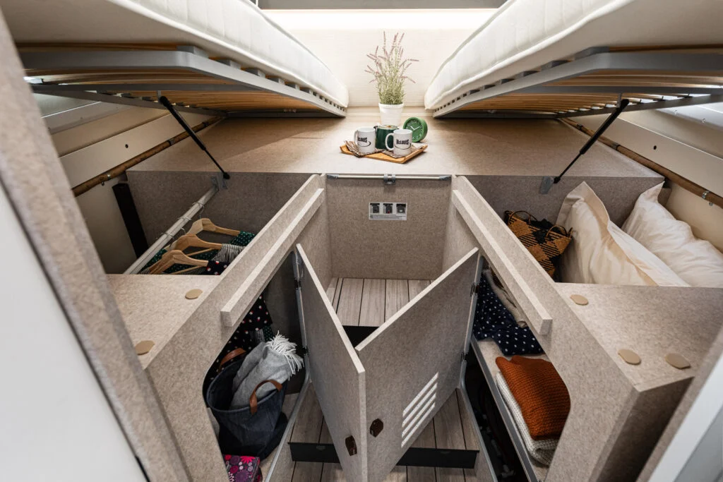 Almacenaje camas gemelas